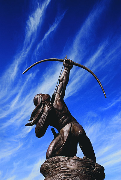 Allan Houser Sacred Rain Arrow bronze
